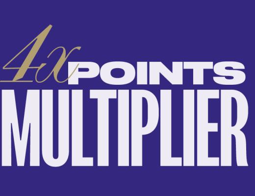 4x Multiplier on Electronic Roulette | Earn 4x Reward Points at M235