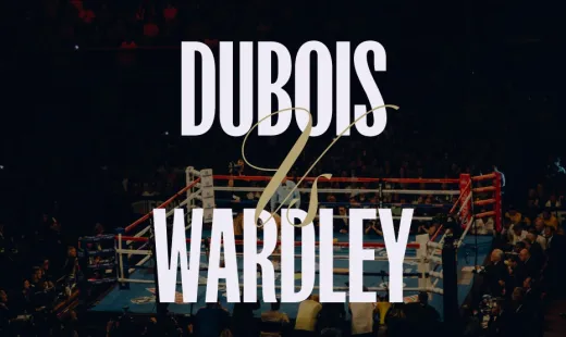 Dubois vs Wardley Live