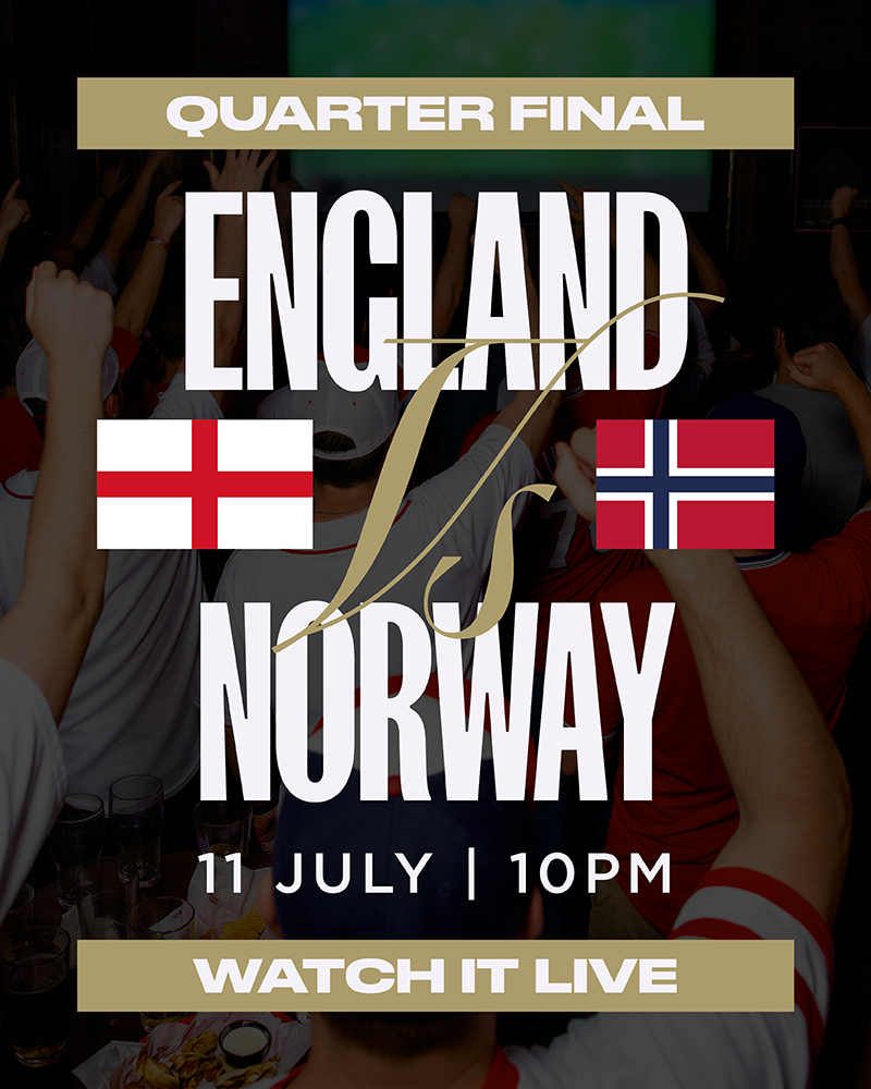England Vs Norway - Watch It Live